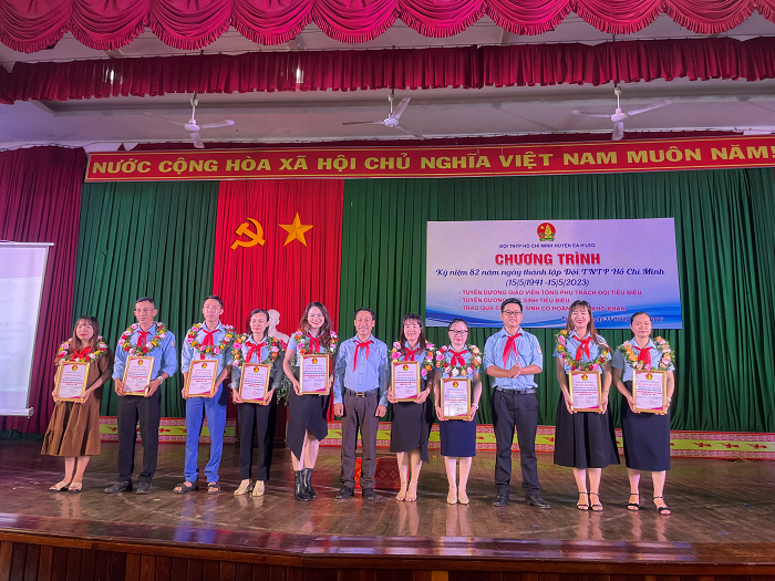 Hội Đồng đội huyện tổ chức Chương trình kỷ niệm 82 năm ngày thành lập Đội TNTP Hồ Chí Minh (15/5/1941 – 15/5/2023)